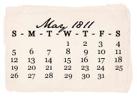 Calendar for May 1811