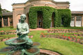The rose garden and the orangery, most commonly known in recent years as the music pavilion